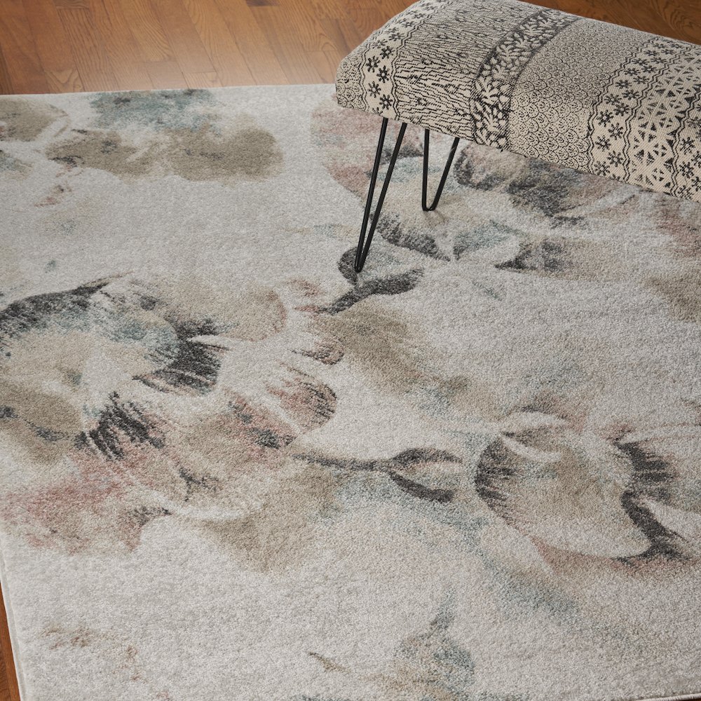 Meadow Durable Performance Area Rug Indoor in Multicolored, 7'9" x 9'5". Picture 6