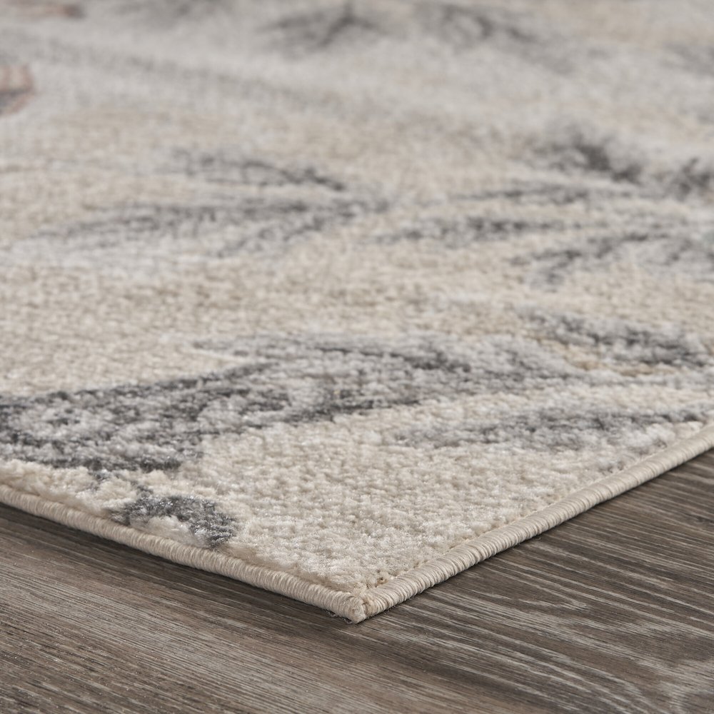 Meadow Durable Performance Area Rug Indoor in Ivory/Multicolored, 7'9" x 9'5". Picture 6