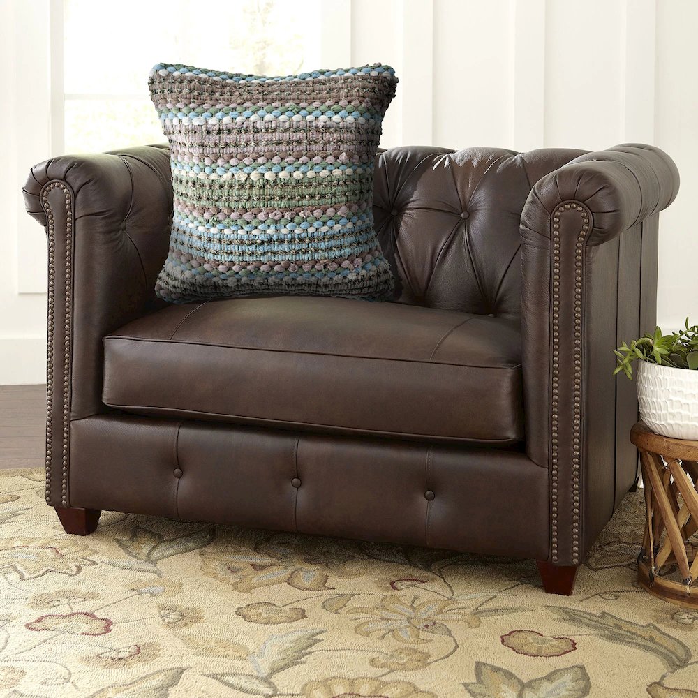 Verdant Weave Throw Pillow. Picture 2