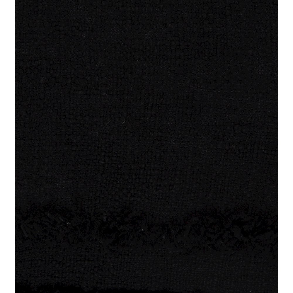 Rory Cotton Pillow Set of 2 in Black, 20" x 20". Picture 7