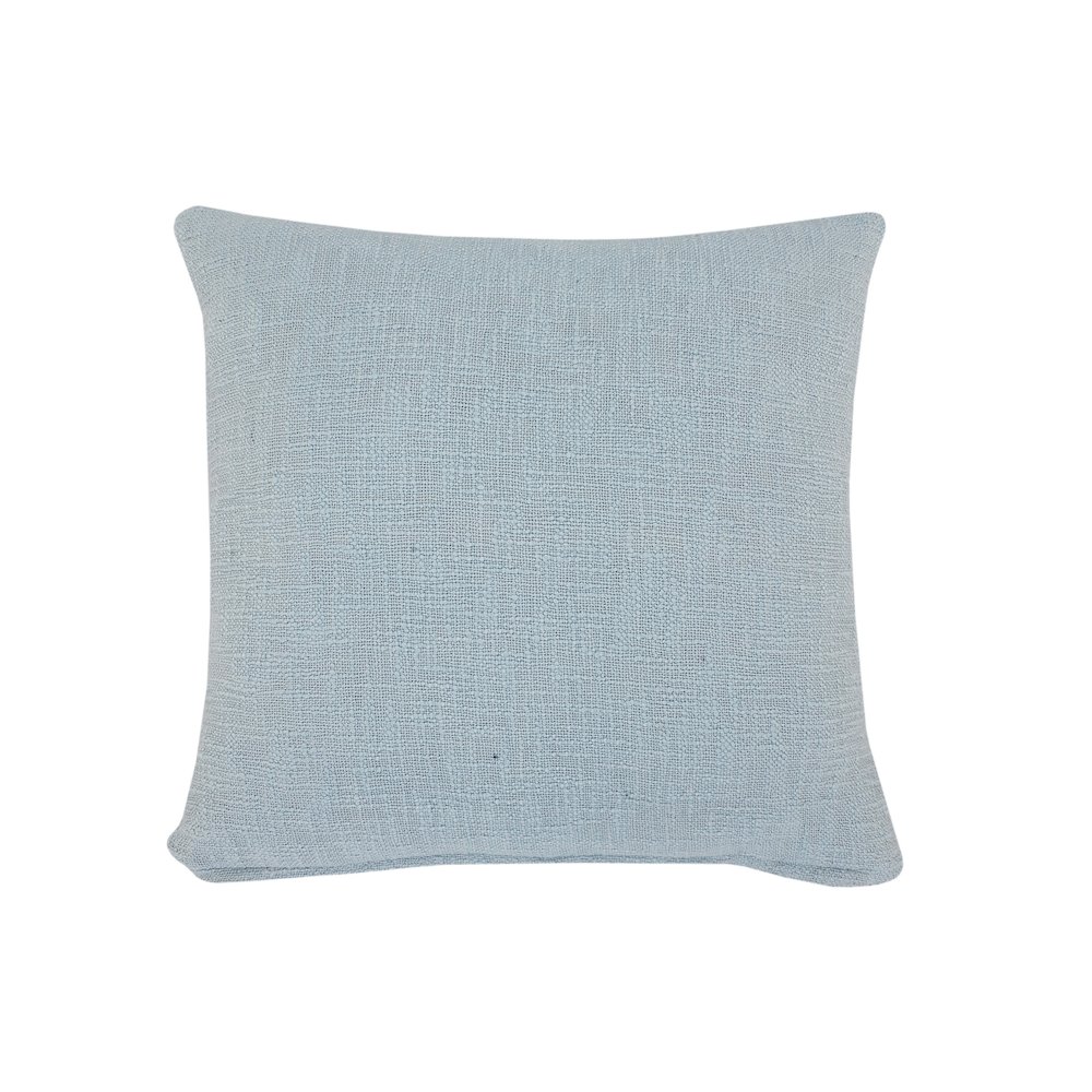 Rory Cotton Pillow Set of 2 in Blue/White, 20" x 20". Picture 6