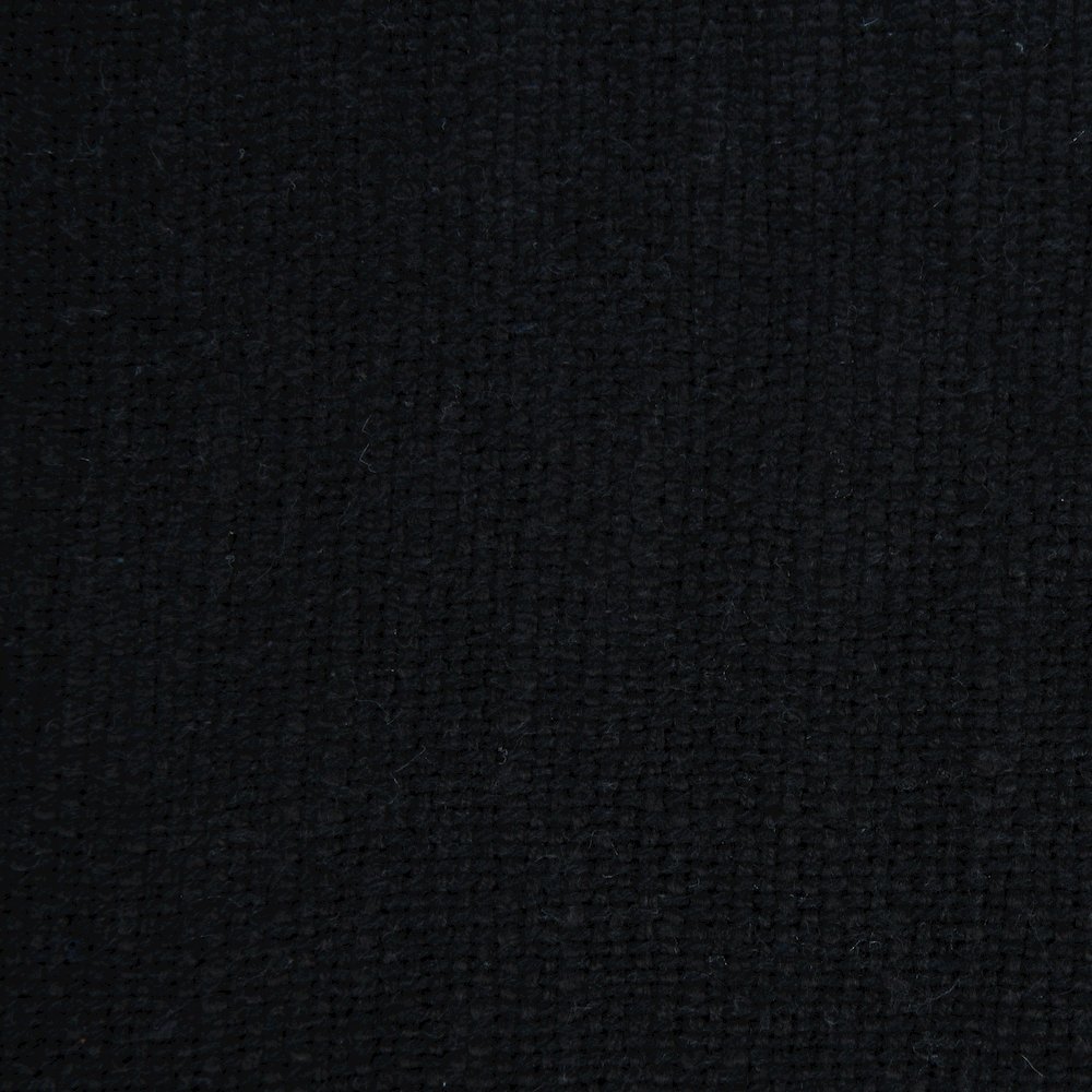Aspen Cotton Pillow Set of 2 in Black, 20" x 20". Picture 2