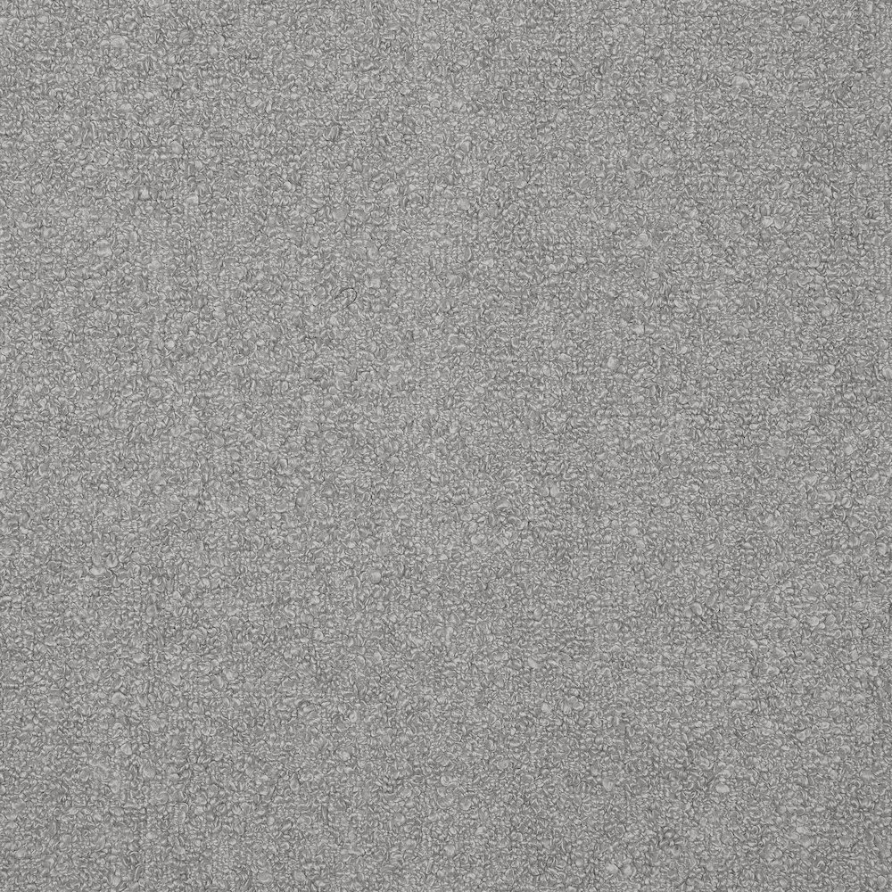 Boucle Performance Poly Filled Pillow in Gray, 24" x 24". Picture 7