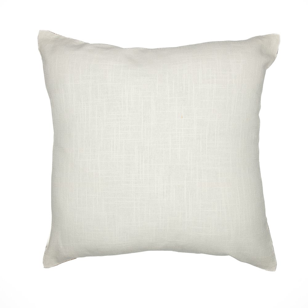 Stacy Garcia  Cotton Blend Poly Filled Pillow in Ivory/Tan, 20" x 20". Picture 6