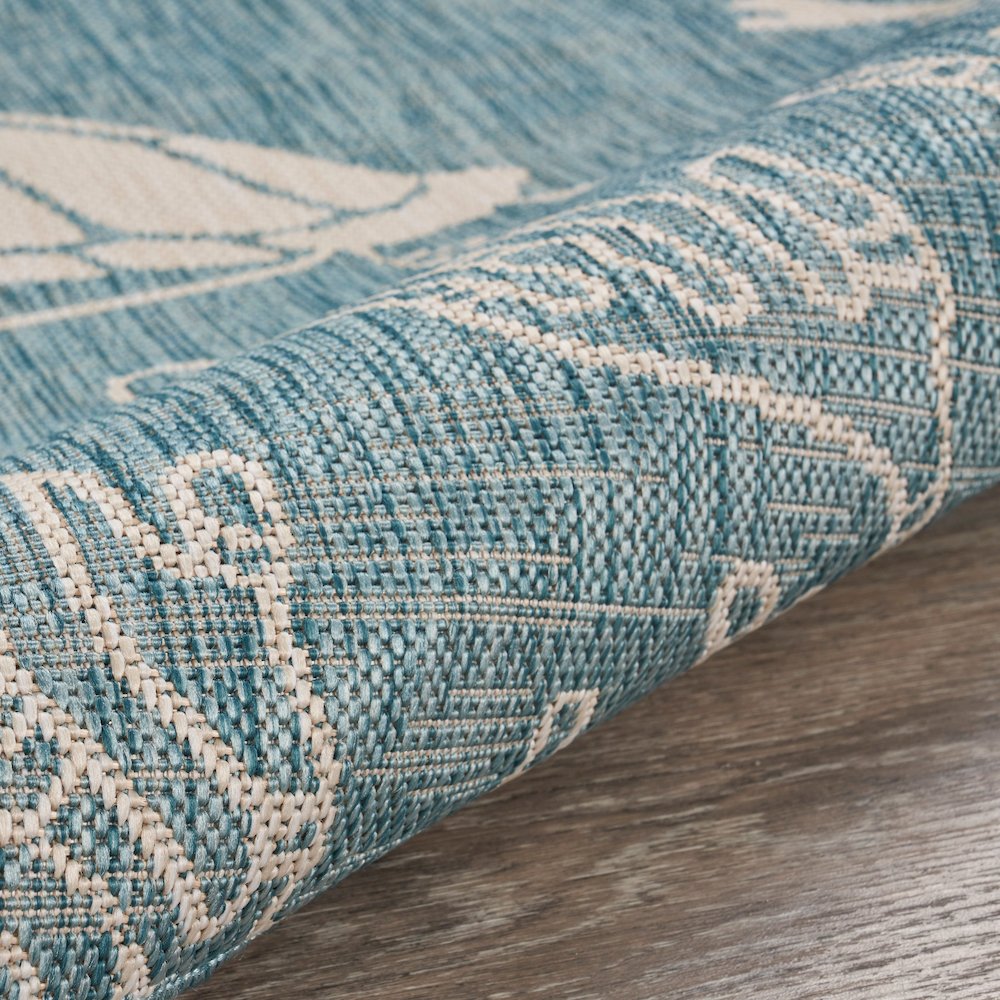 Tropical Turtle Reef Indoor Outdoor Rug. Picture 4