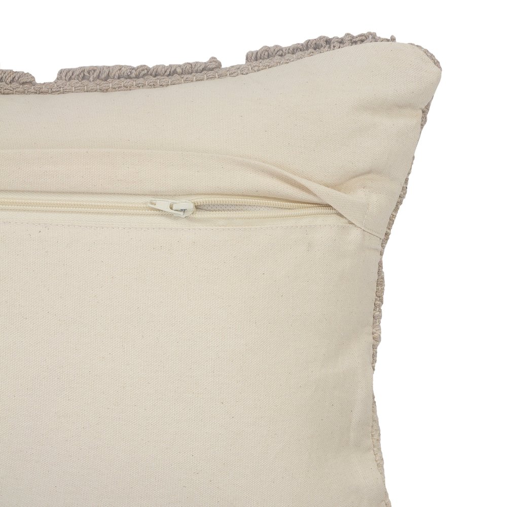 Contemporary Geometric Textured Triangle Throw Pillow. Picture 4