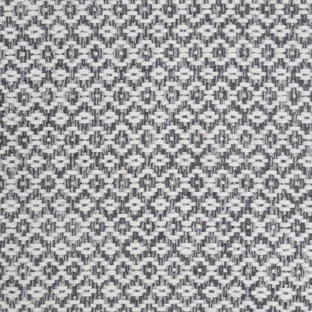 Insignia Cotton Pillow Set of 4 in Gray/White, 18" x 18". Picture 3