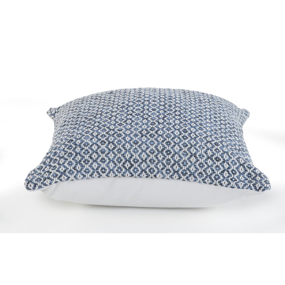 Blue Diamond Throw Pillow. Picture 3