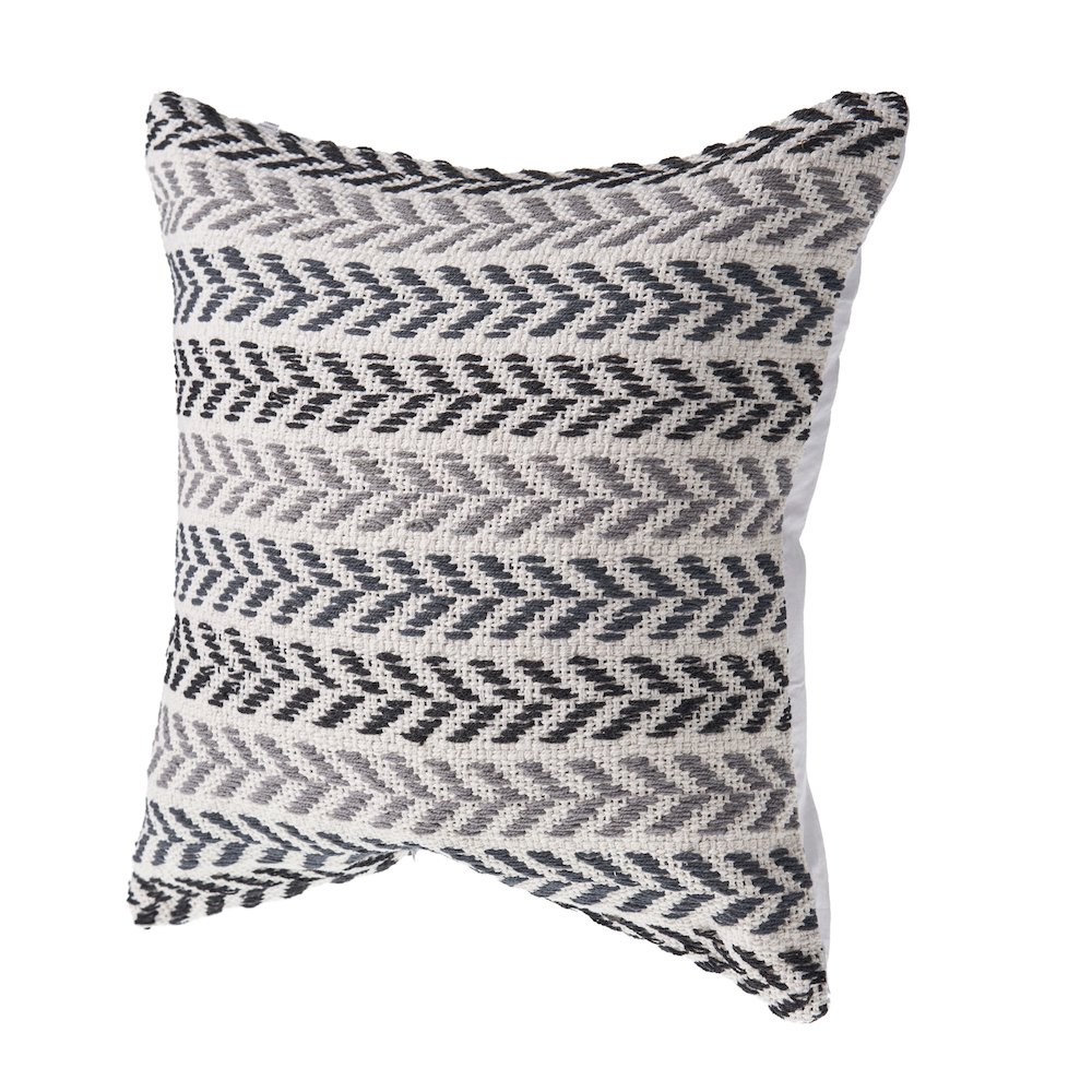 Hint of Grayscale Throw Pillow. Picture 4