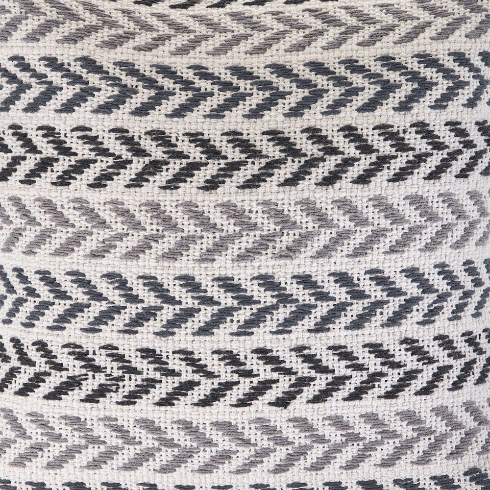 Hint of Grayscale Throw Pillow. Picture 5
