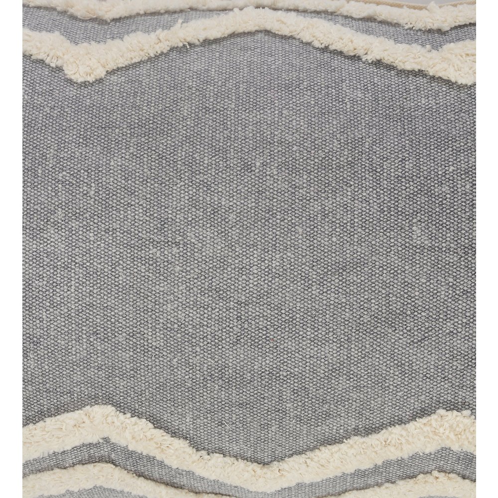 Soft Chevron Bordered Throw Pillow. Picture 2