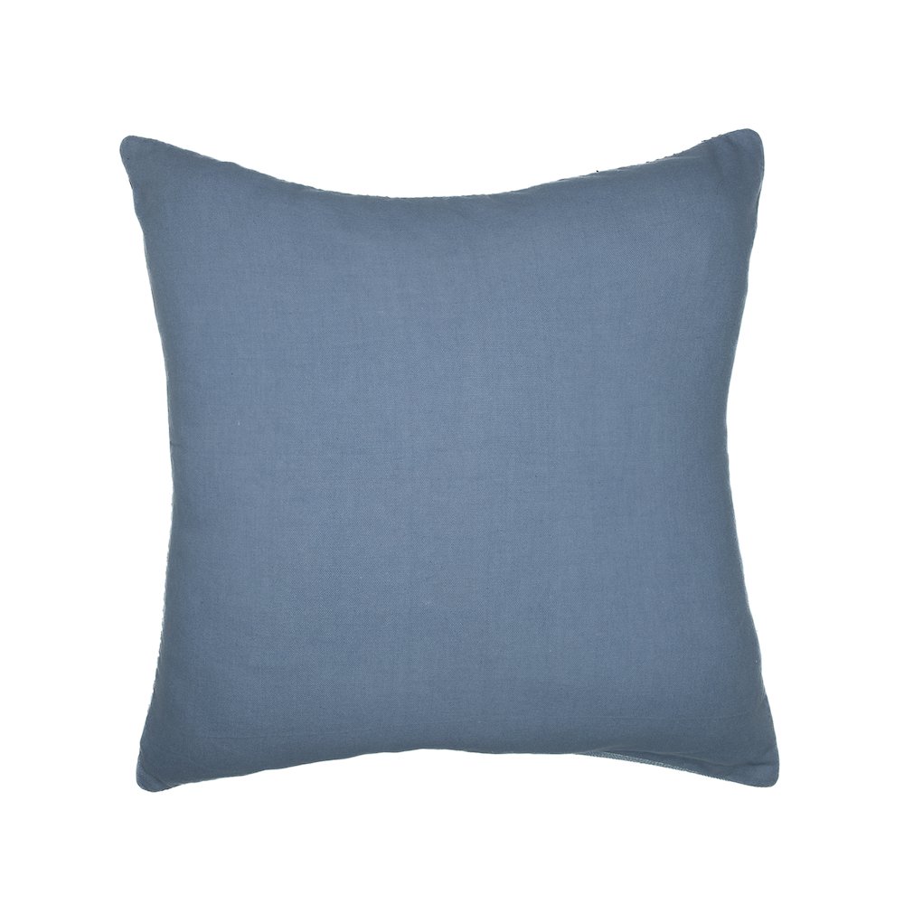 Stacy Garcia  Cotton Poly Filled Pillow in Blue/White, 24" x 24". Picture 6