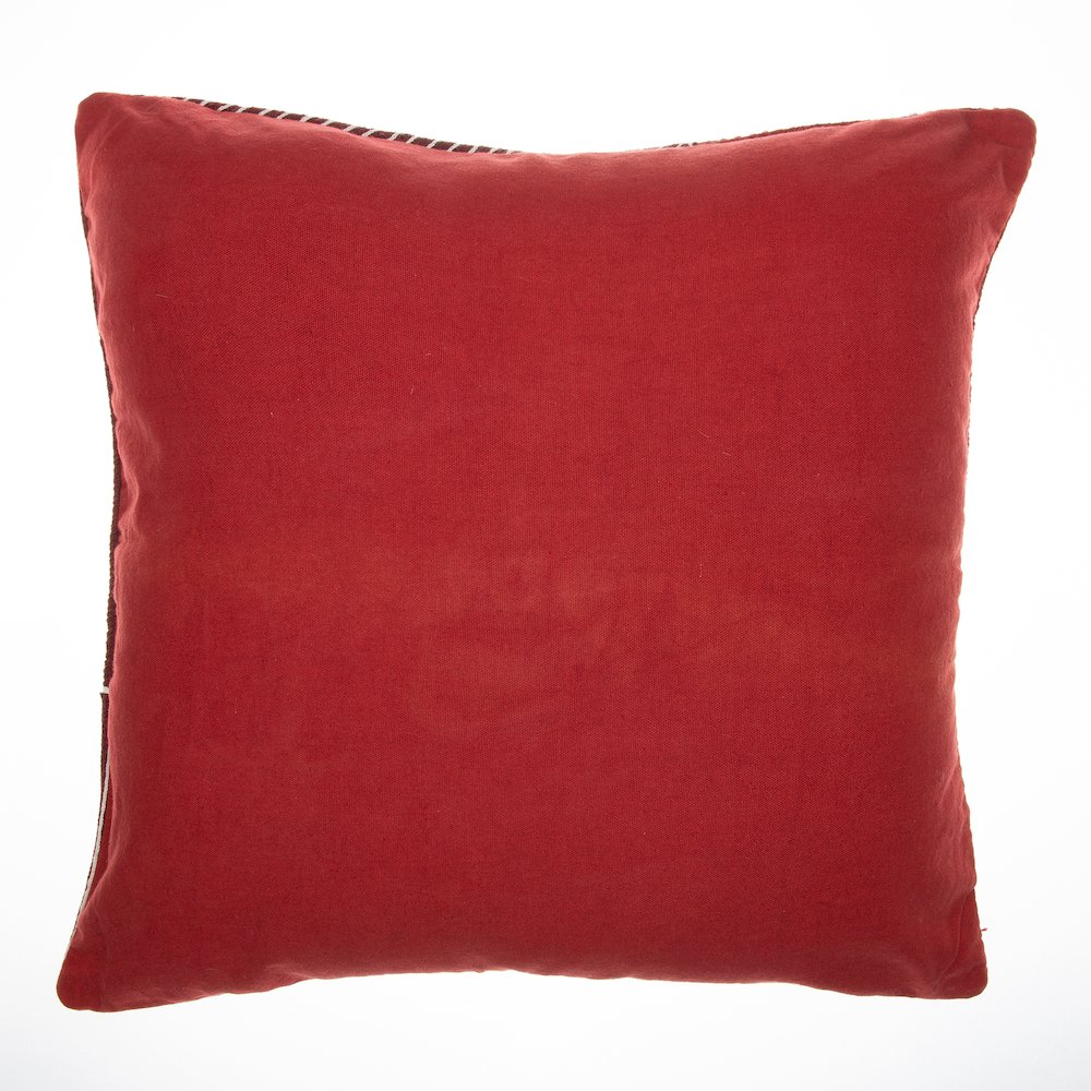 Stacy Garcia  Cotton Poly Filled Pillow in Red/White, 24" x 24". Picture 6
