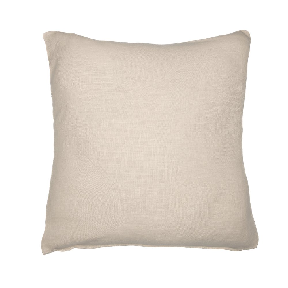 Stacy Garcia  Cotton Blend Poly Filled Pillow in Ivory/Blue, 24" x 24". Picture 6