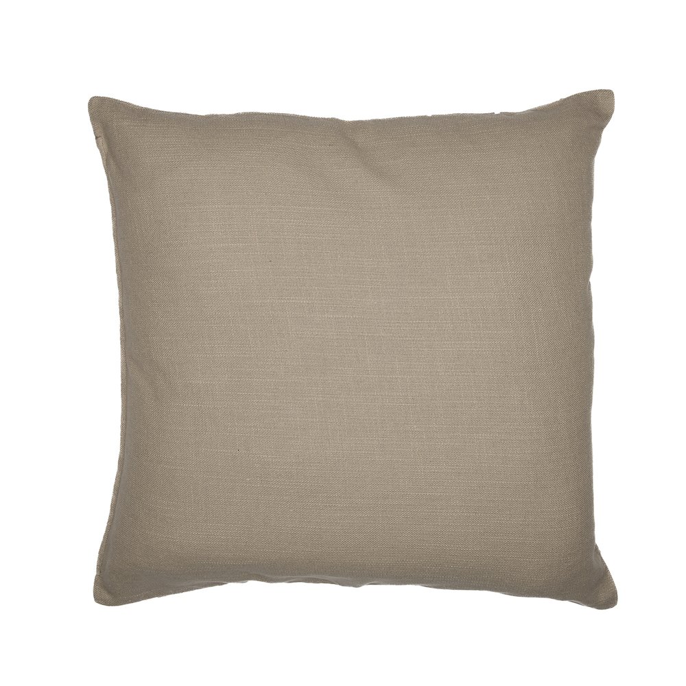 Stacy Garcia  Cotton Blend Poly Filled Pillow in Beige/Multicolored, 24" x 24". Picture 6