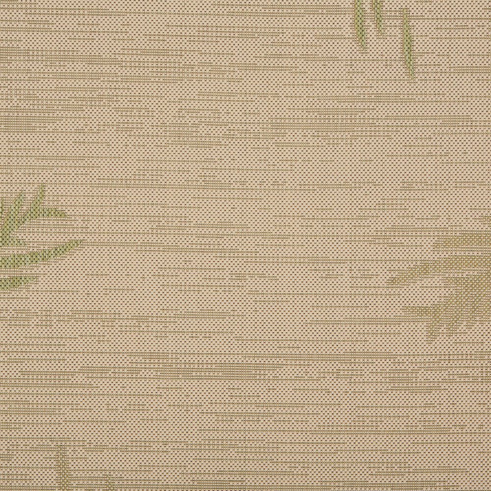 Captiva Durable Performance Area Rug Outdoor in Green/Beige, 7'9" x 9'5". Picture 6