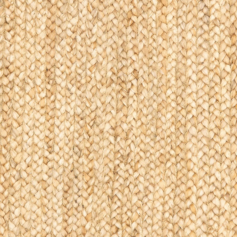 Classic Jute Jute Area Rug Indoor in Tan, 7'9" x 9'9". Picture 5