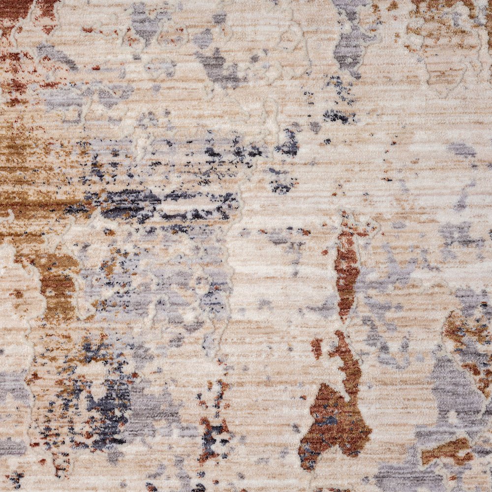 Lancaster Performance Blend Area Rug Indoor in Beige/Red, 7'9" X 9'9". Picture 7
