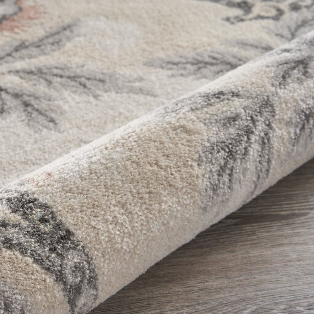 Meadow Durable Performance Area Rug Indoor in Ivory/Multicolored, 7'9" x 9'5". Picture 2