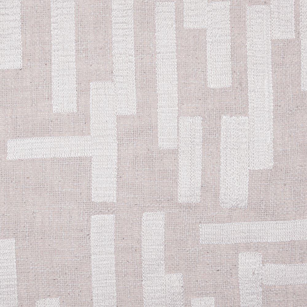 Stacy Garcia  Cotton Blend Poly Filled Pillow in Ivory, 24" x 24". Picture 7
