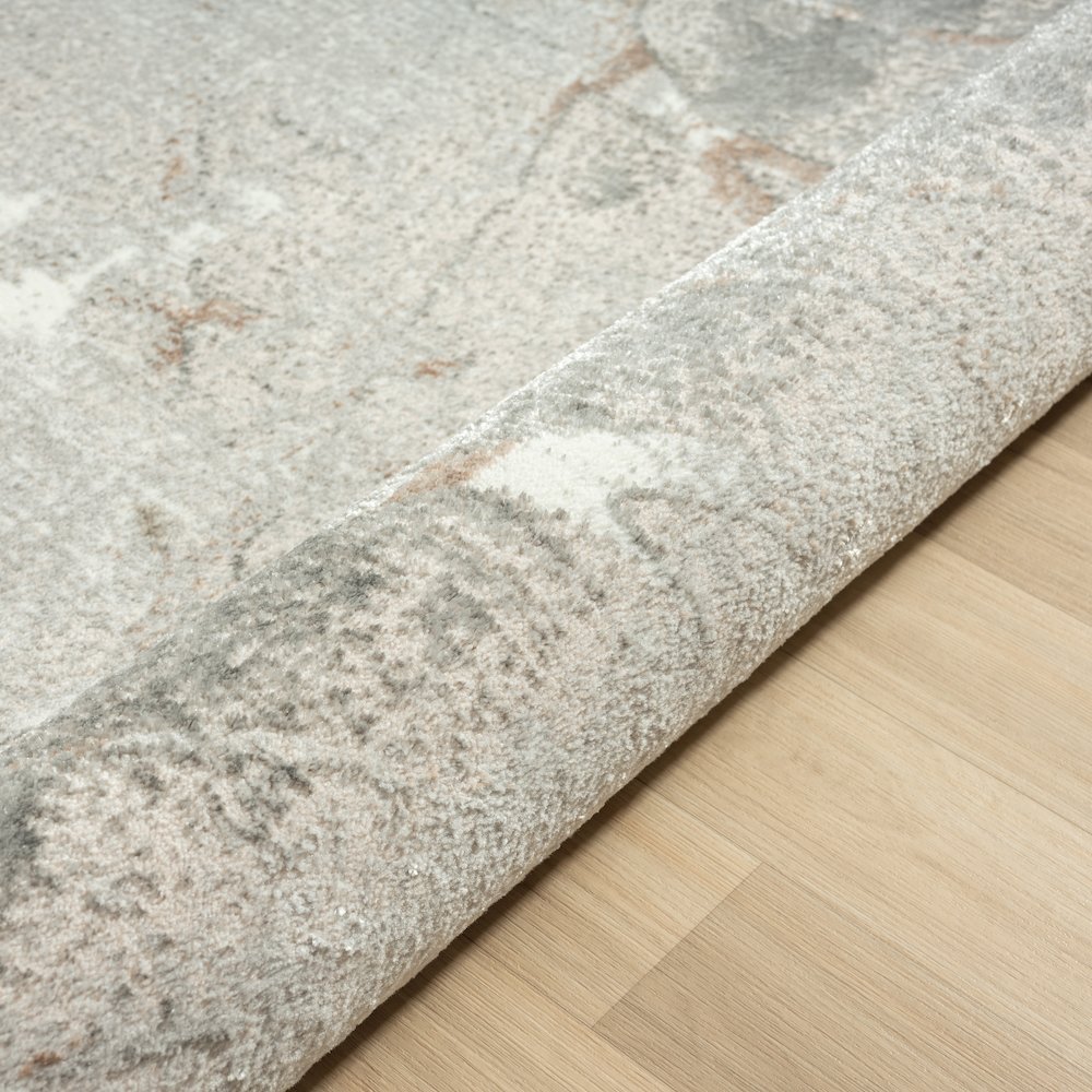 Antalya Durable Performance Area Rug Indoor in Beige/Gray, 7'5" x 9'5". Picture 3