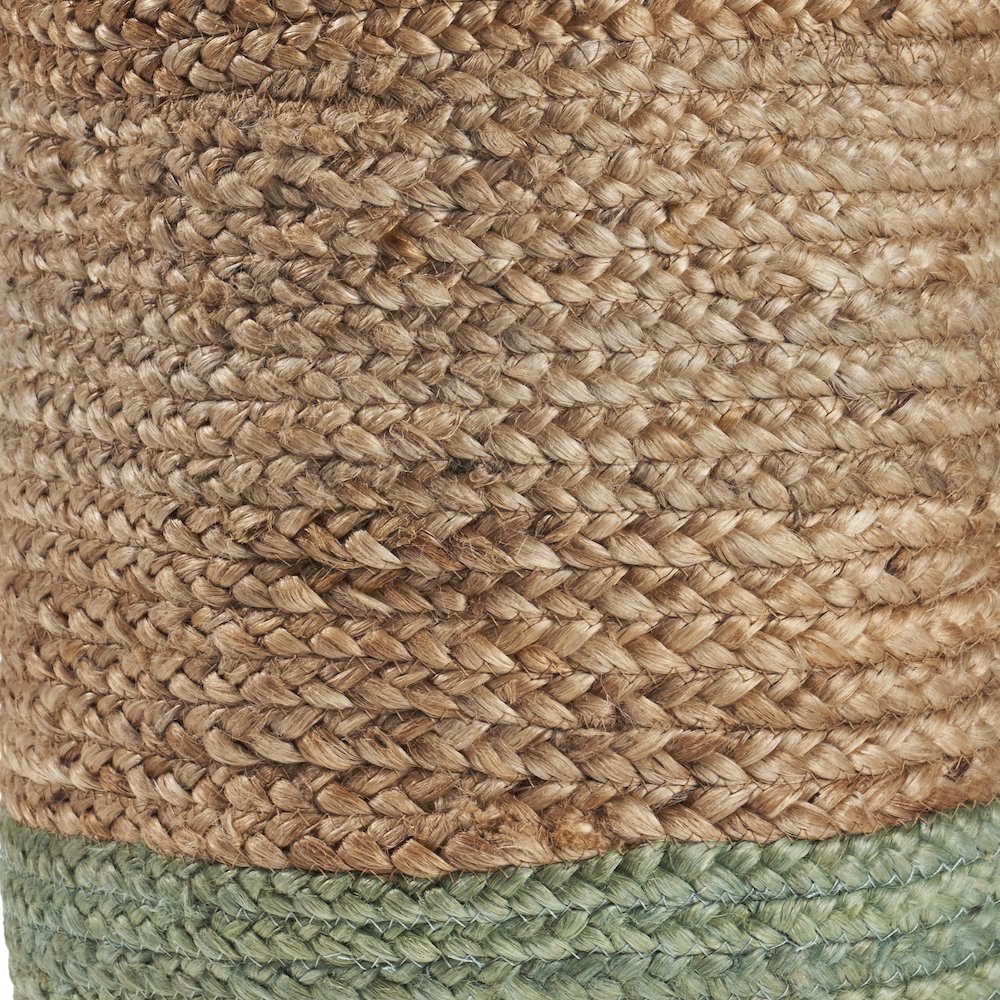 Baskets Jute Indoor Basket in Tan, 17" x 17" x 15". Picture 6