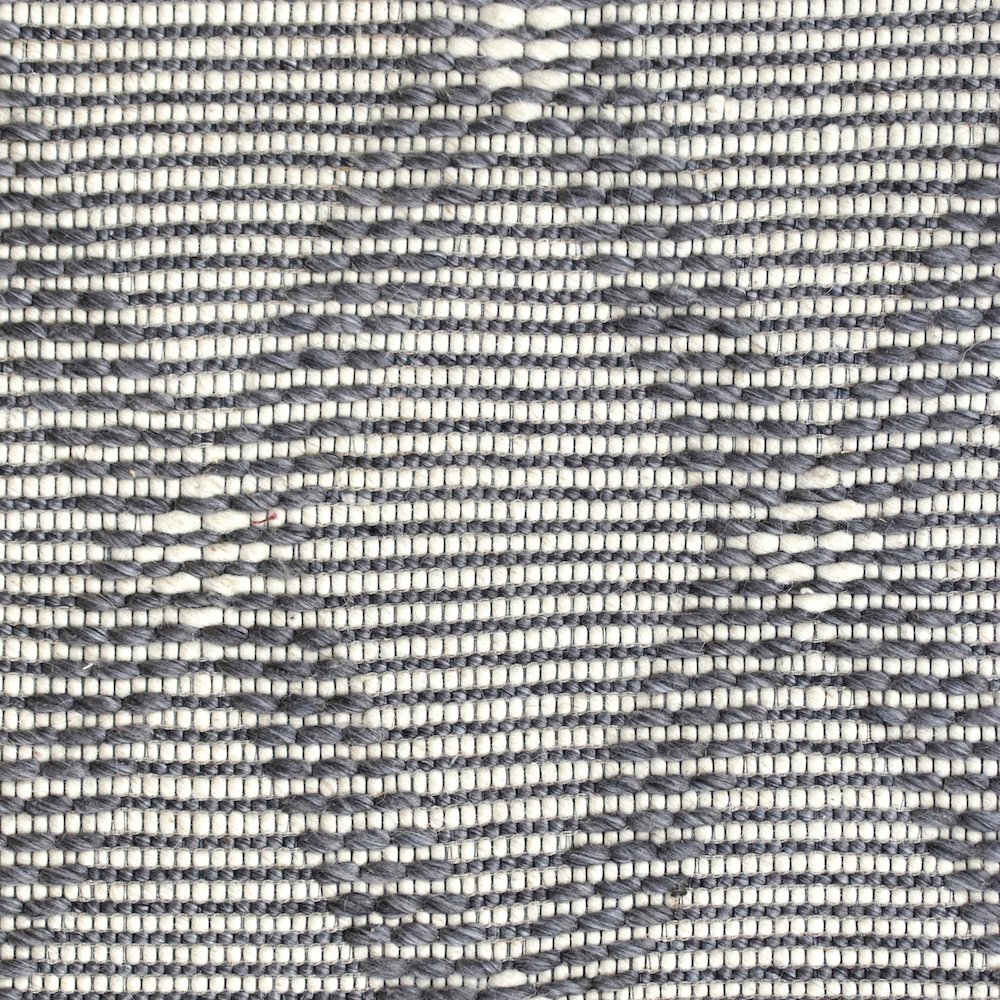 Bergen Wool Blend Area Rug Indoor in Gray/Ivory, 2' x 3'. Picture 6