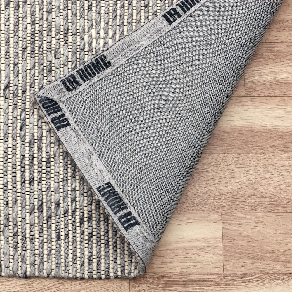 Bergen Wool Blend Area Rug Indoor in Blue/Gray, 2' x 3'. Picture 5