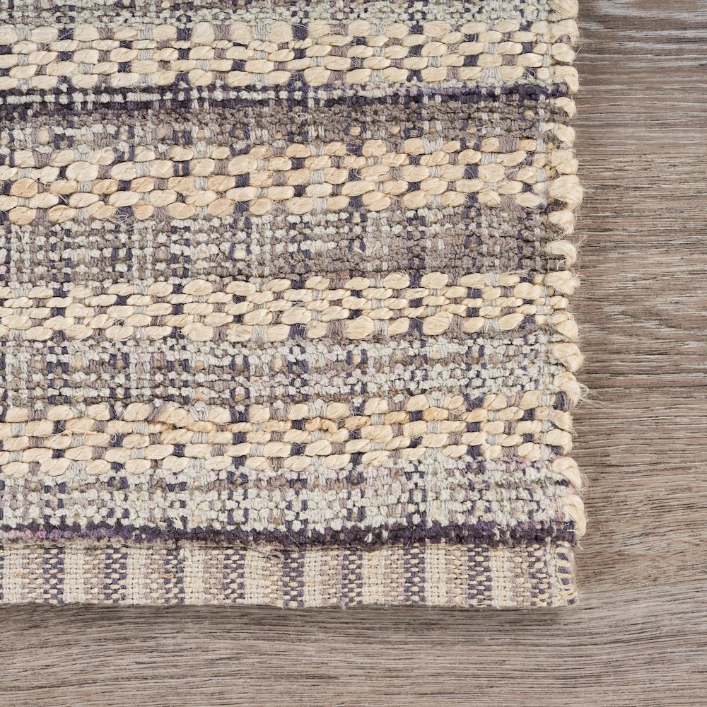 Bleached Naturals Jute Blend Area Rug Indoor in Gray/Ivory, 7'9" x 9'9". Picture 3