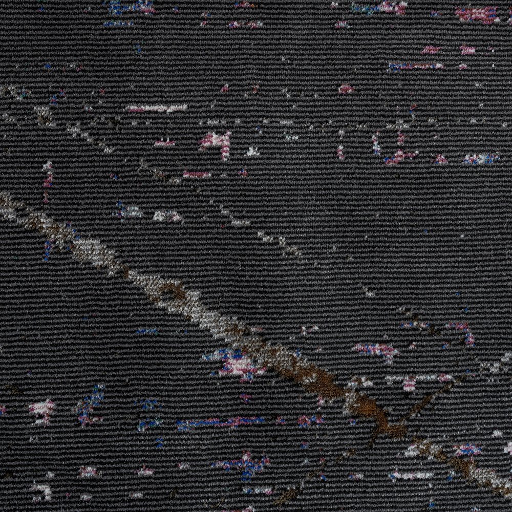 Impulse Performance Blend Area Rug Indoor in Black/Pink, 5' x 7'6". Picture 2