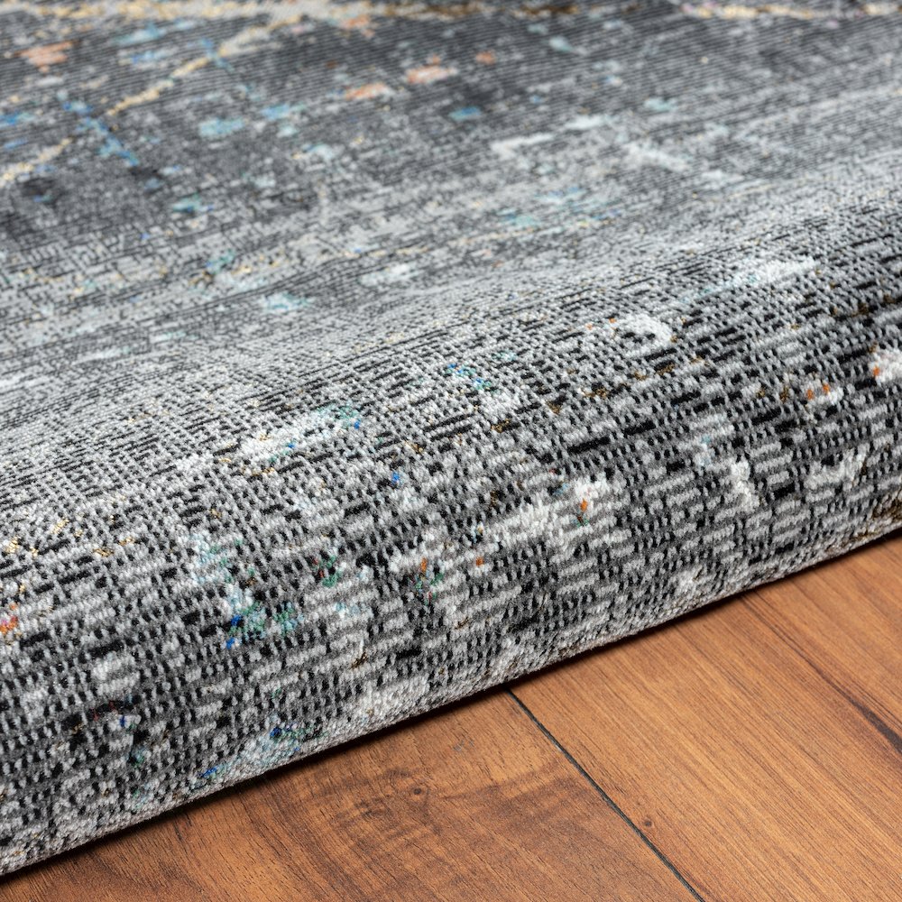 Impulse Performance Blend Area Rug Indoor in Black/Pink, 5' x 7'6". Picture 5