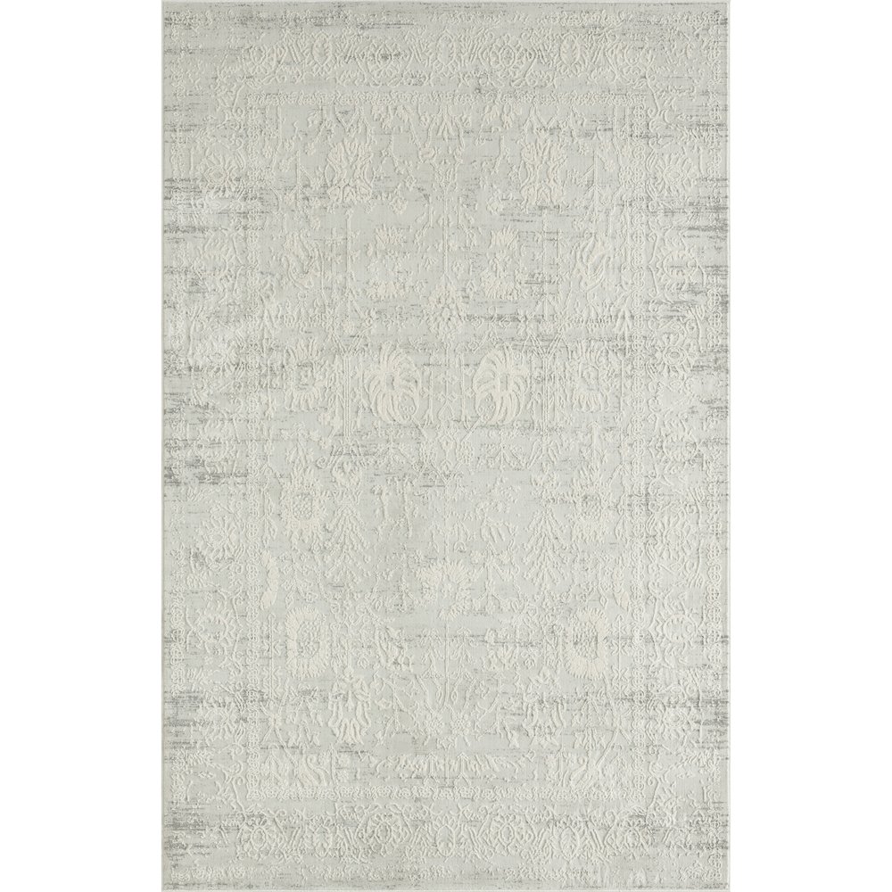 Isabella Performance Blend Area Rug Indoor in Ivory, 7'10" x 9'10". Picture 1