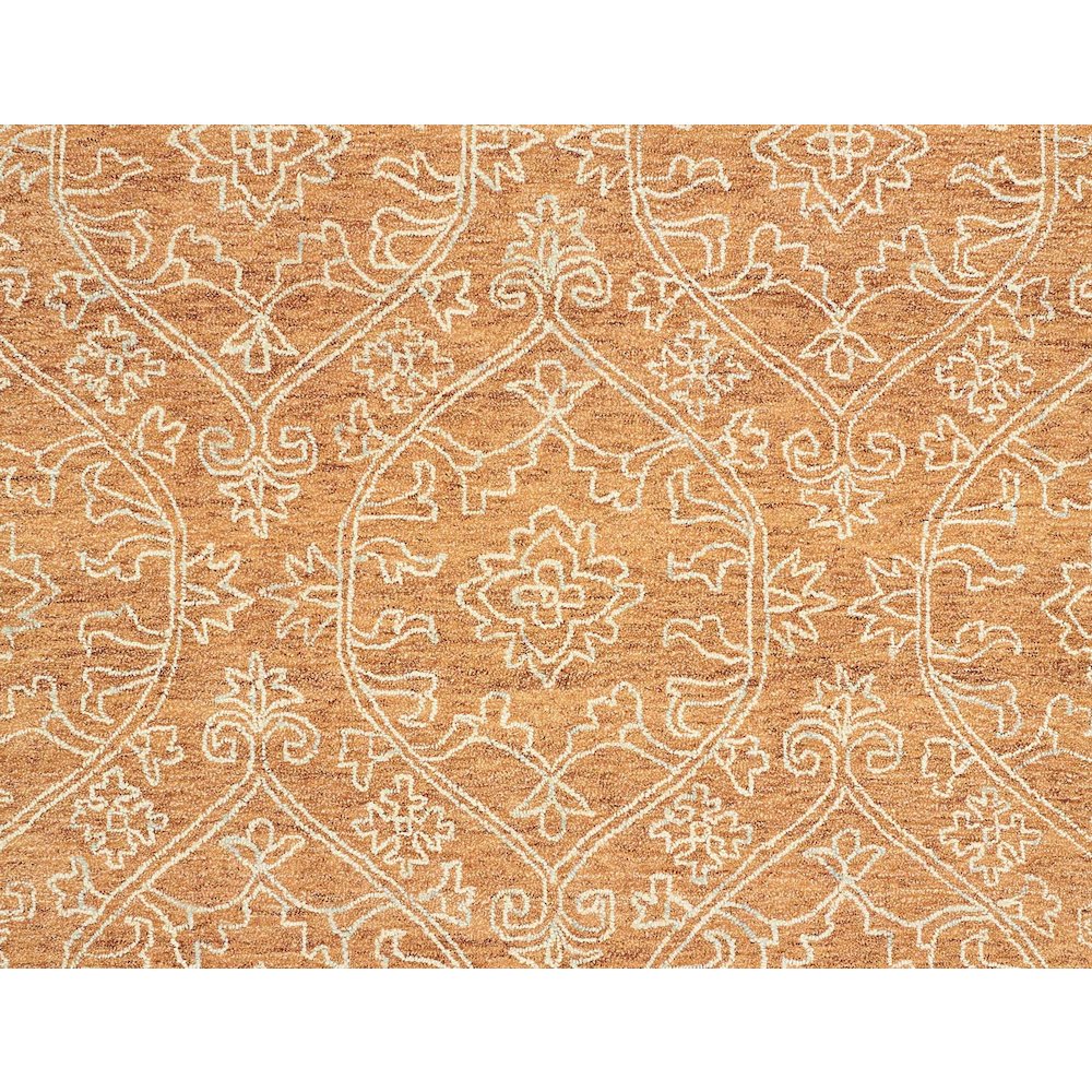 Karma Cotton Area Rug Indoor in Red, 9' x 12'. Picture 6