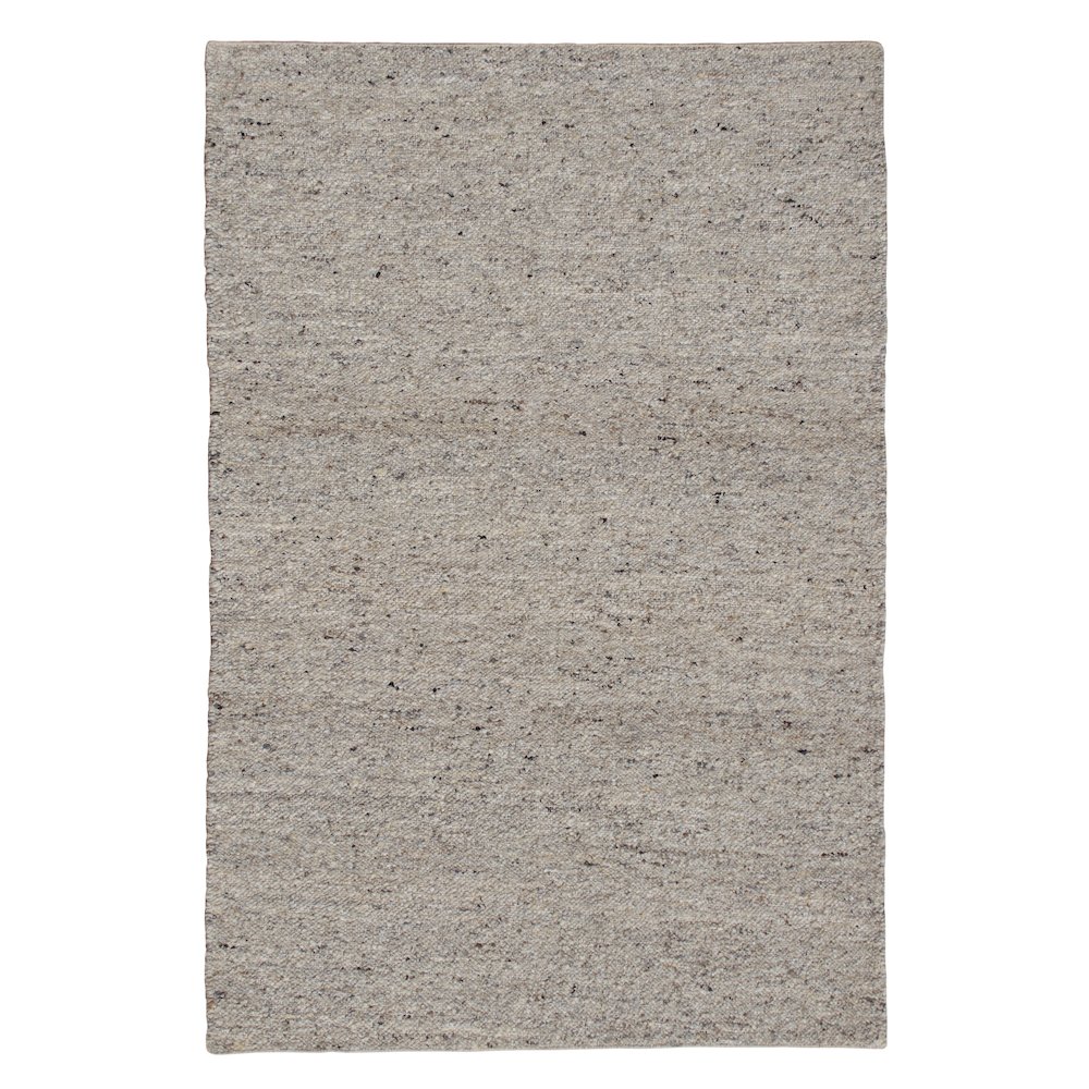 Kingston Wool Blend Area Rug Indoor in Gray/Cream, 9' x 12'. Picture 1