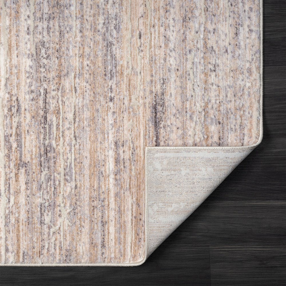 Lancaster Performance Blend Area Rug Indoor in Gray/Beige, 4' X 6'. Picture 6