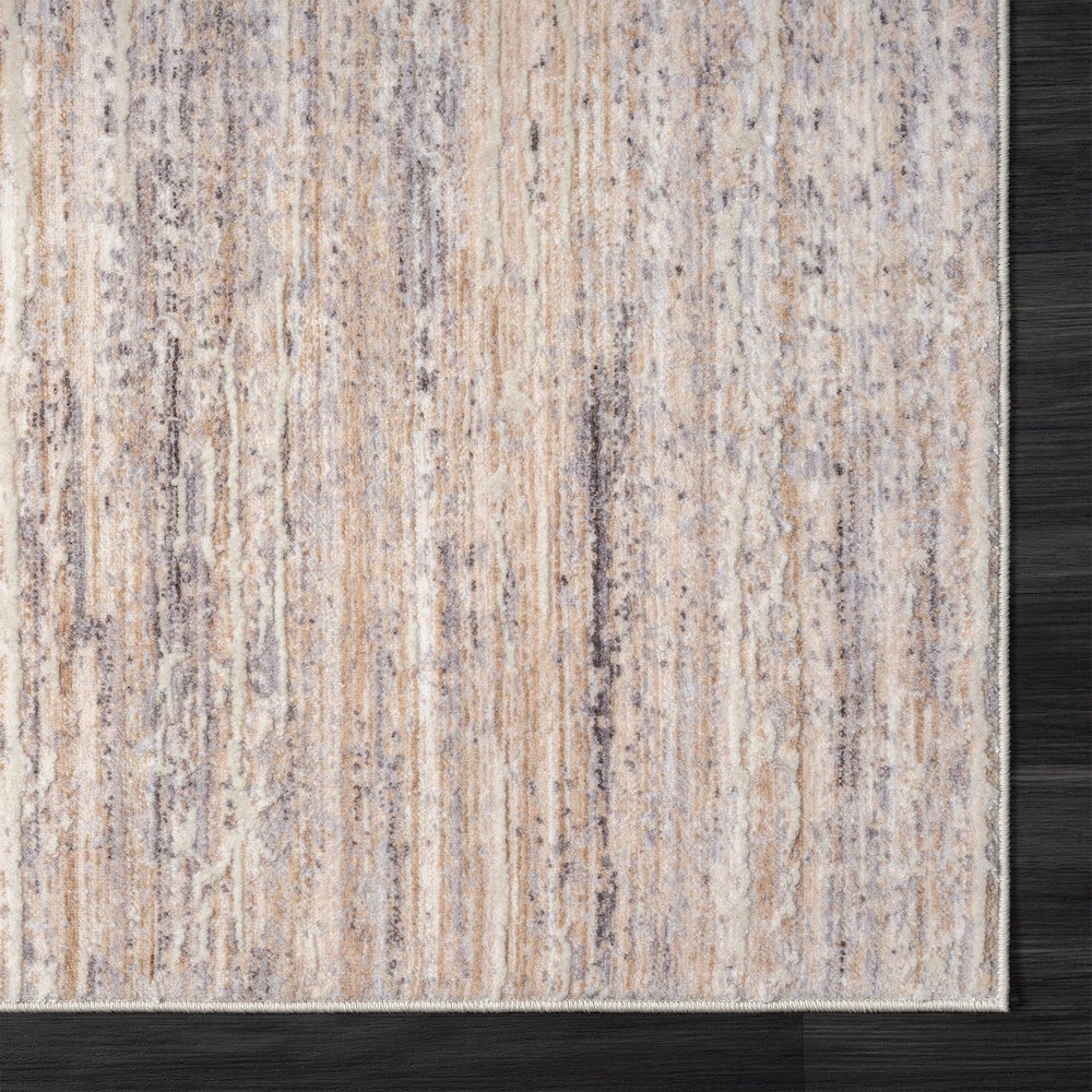 Lancaster Performance Blend Area Rug Indoor in Gray/Beige, 4' X 6'. Picture 5