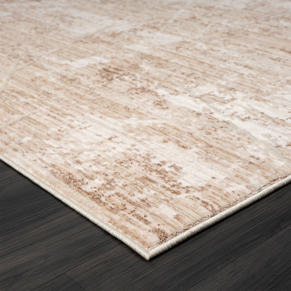 Lancaster Performance Blend Area Rug Indoor in Beige/Cream, 4' X 6'. Picture 3