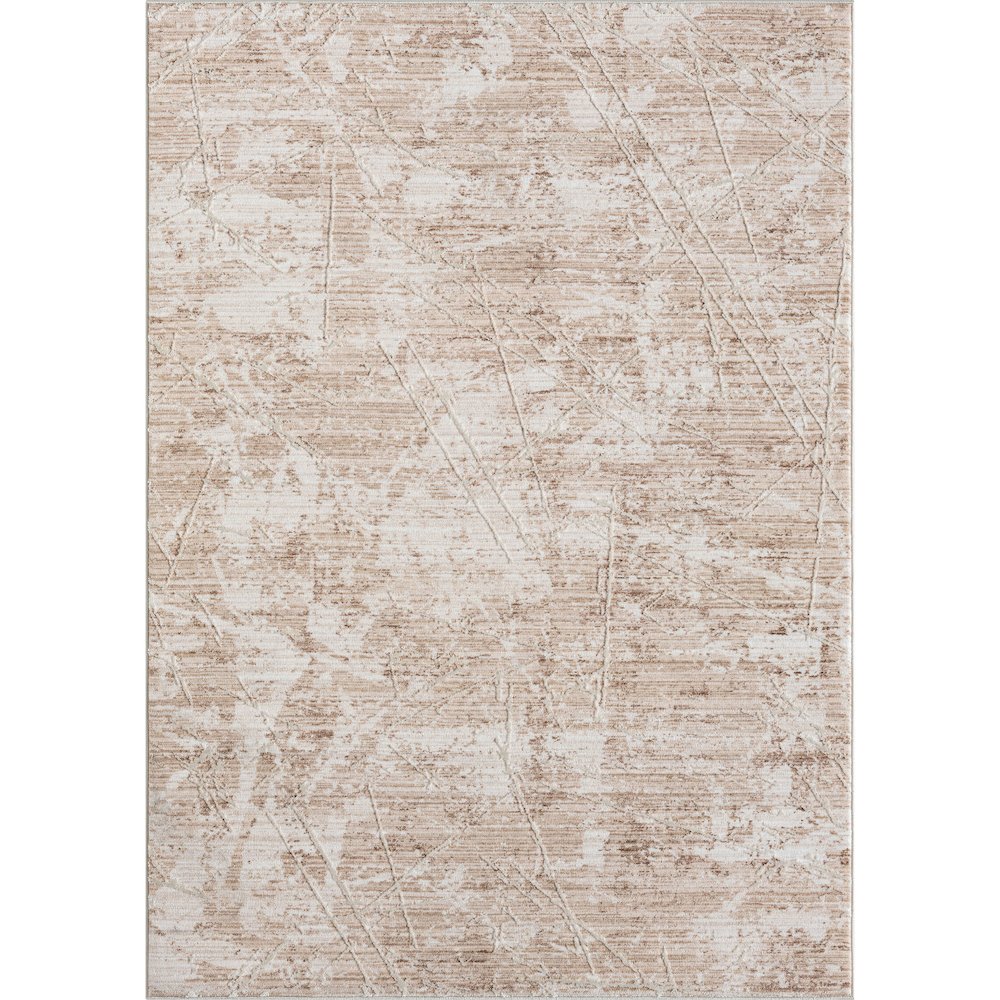 Lancaster Performance Blend Area Rug Indoor in Beige/Cream, 4' X 6'. Picture 1