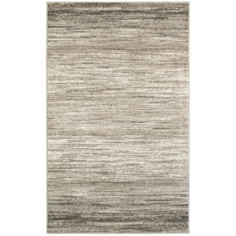 Matrix Olefin Area Rug Indoor in Beige/White, 5'2" x 7'2". Picture 1