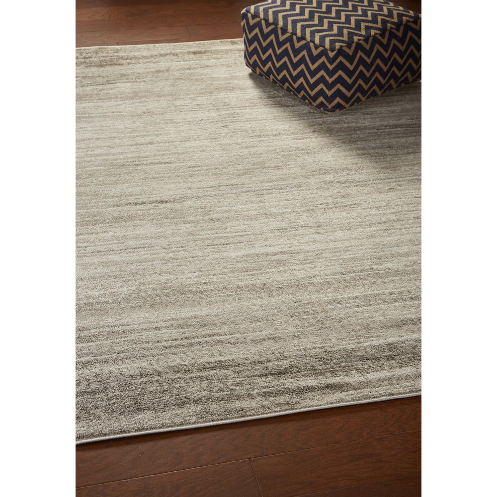 Matrix Olefin Area Rug Indoor in Beige/White, 5'2" x 7'2". Picture 8