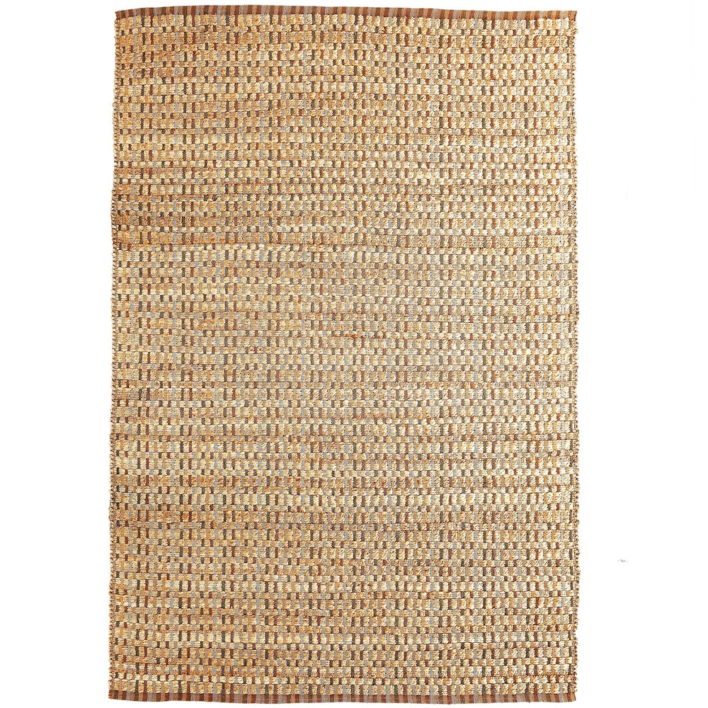 Natural Fiber Jute Blend Area Rug Indoor in Tan/Brown, 9' x 12'. Picture 1