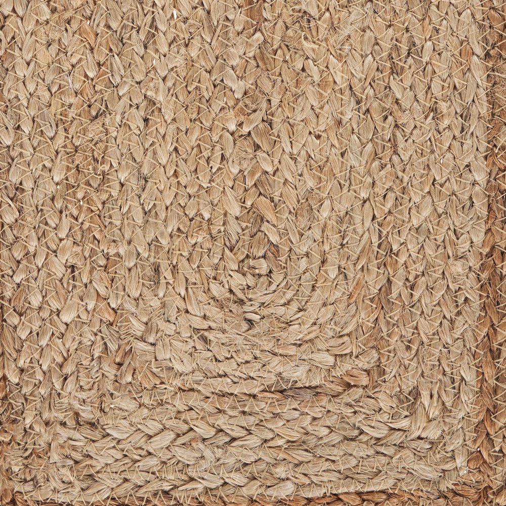 Classic Jute Set of 4 Table Top Placemat in White/Multicolored,  1'1" x 1'7". Picture 2