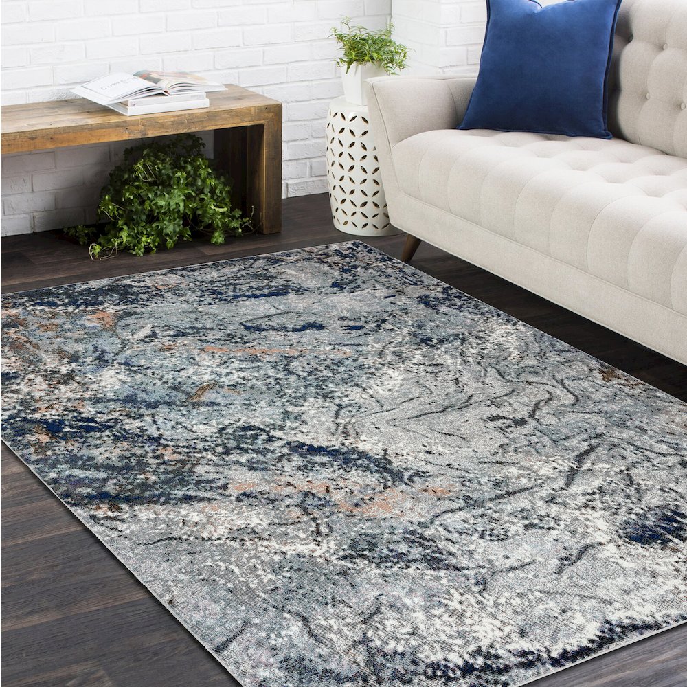Nimbus Abstract Arctic Glacier Area Rug. Picture 8