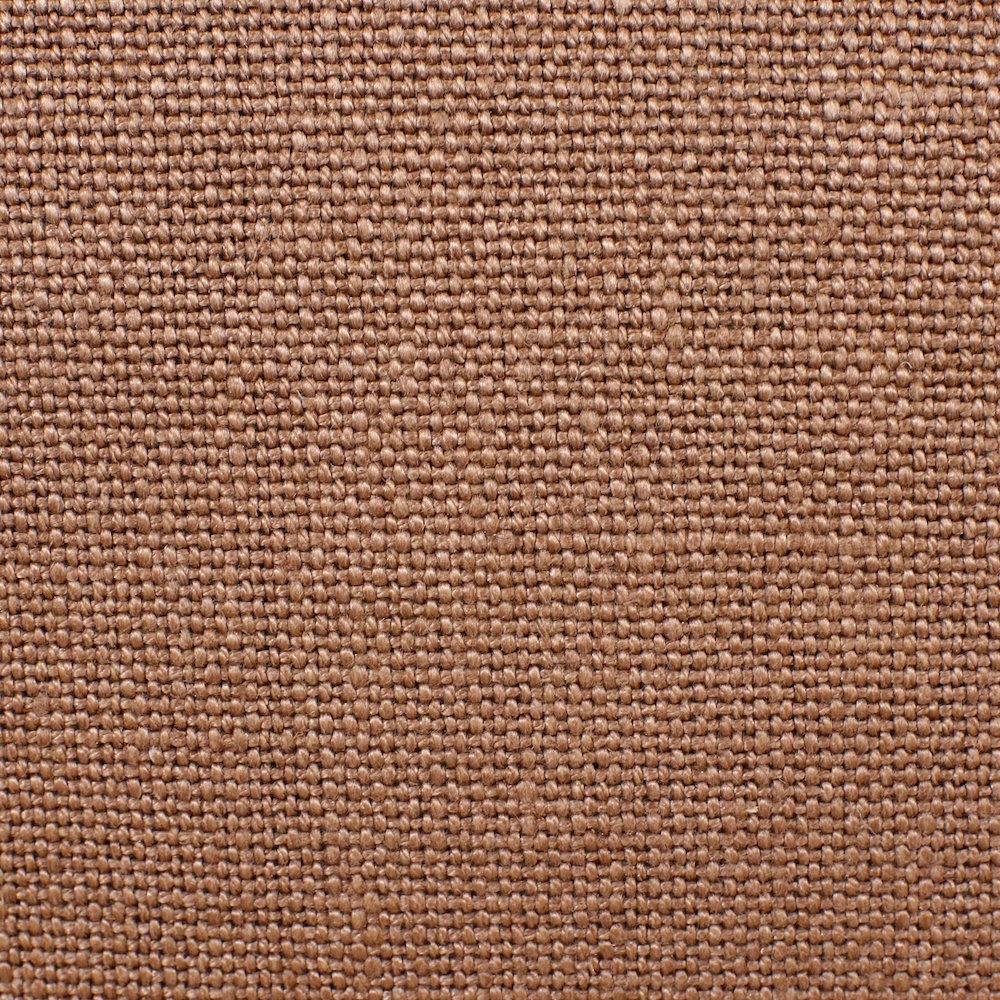 Estate Linen Poly Filled Pillow in Brown, 20" x 20". Picture 7