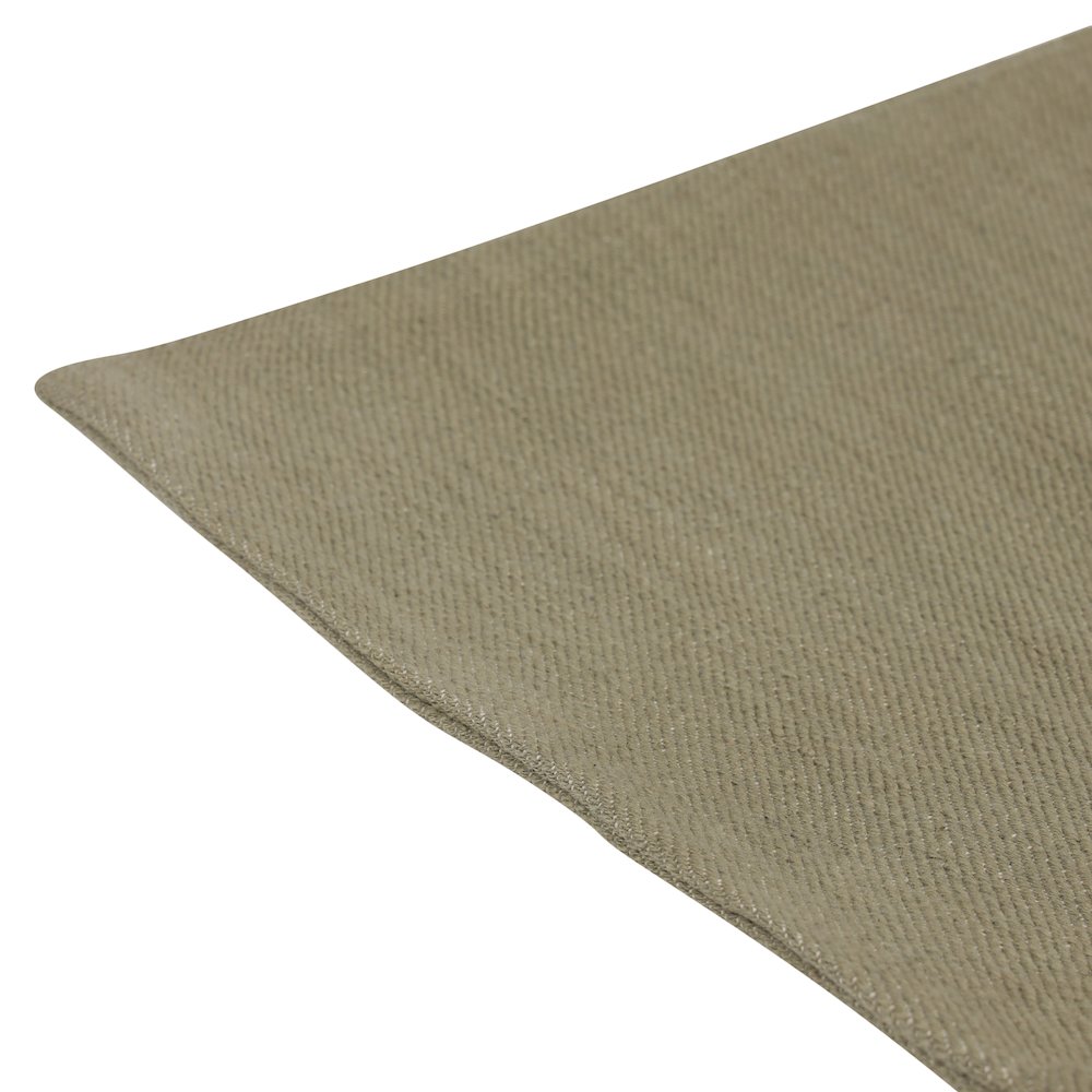South Hampton Cotton Poly Filled Pillow in Green, 20" x 20". Picture 5