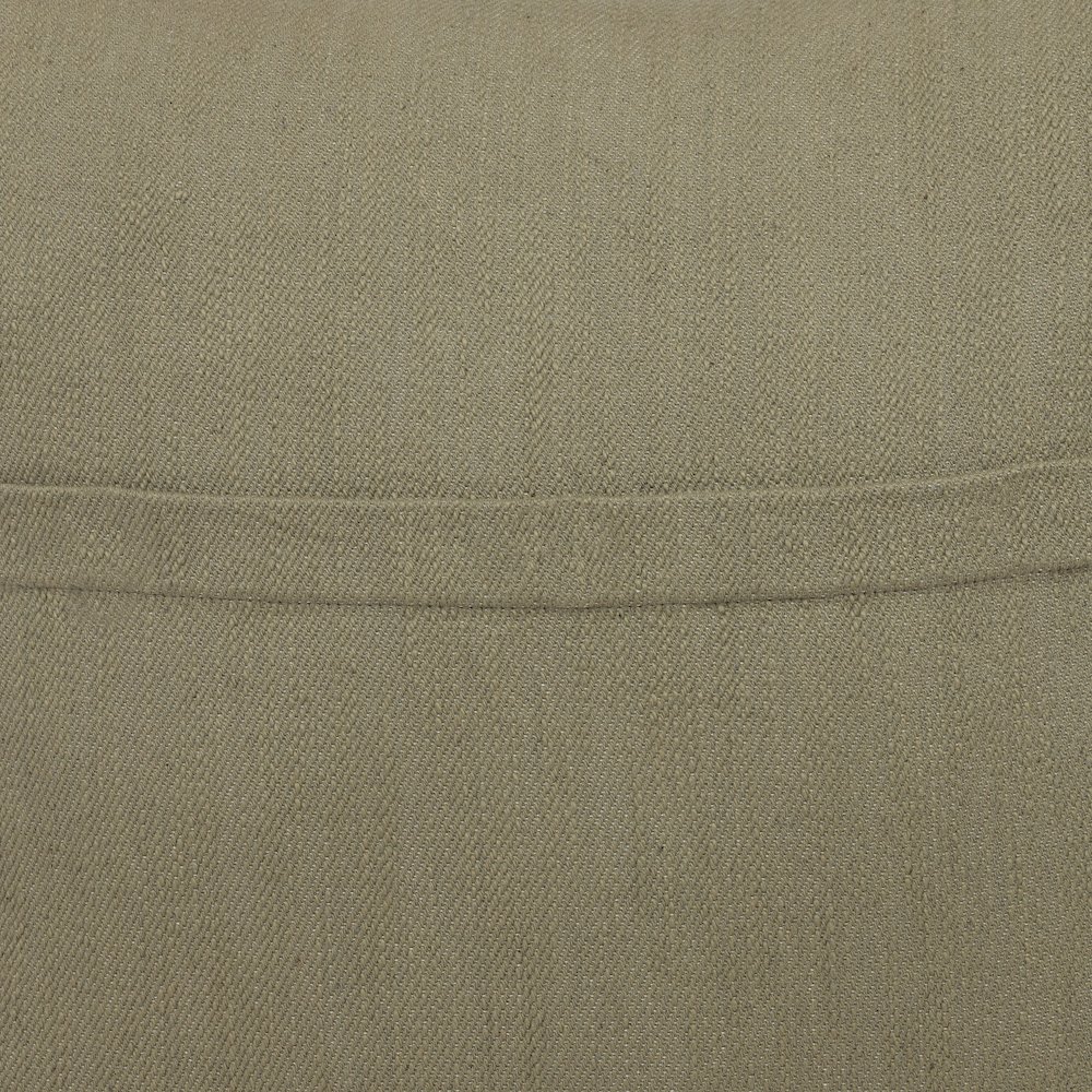 South Hampton Cotton Poly Filled Pillow in Green, 20" x 20". Picture 7