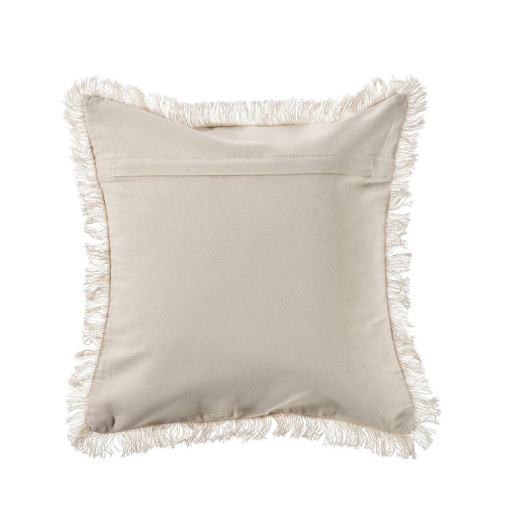 Octopus Fringe Coastal Throw Pillow. Picture 7