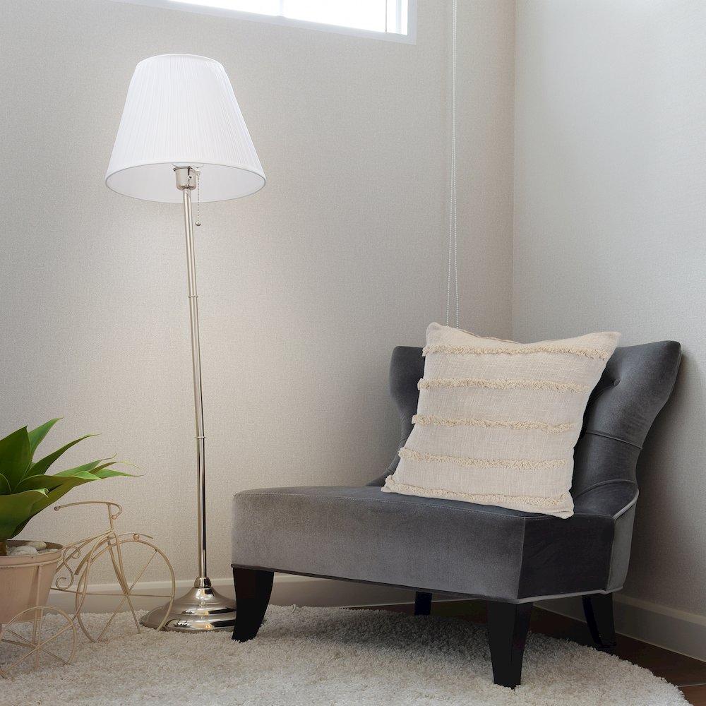 Birch Overtufted Solid Throw Pillow. Picture 8