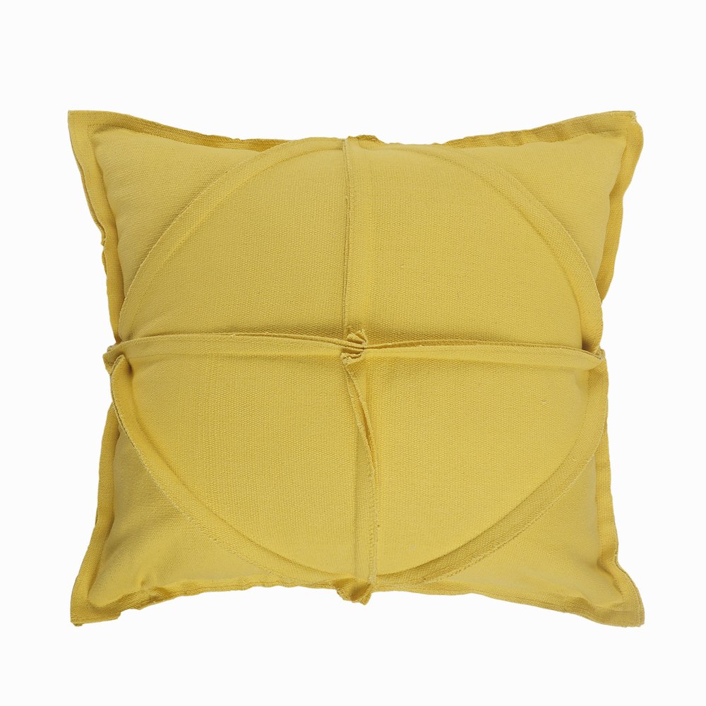 Solid Textured Tile Throw Pillow. Picture 1