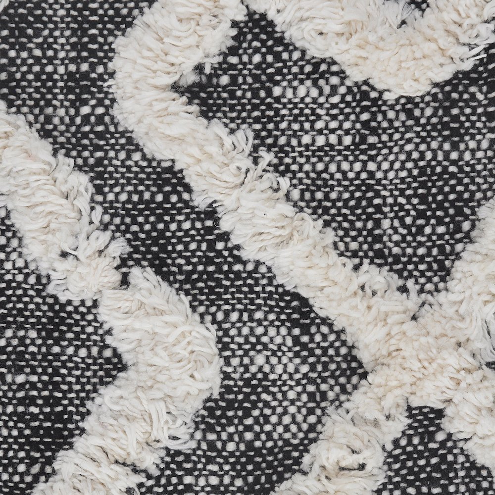 Tufted Geometric Diamond Modern Throw Pillow. Picture 5